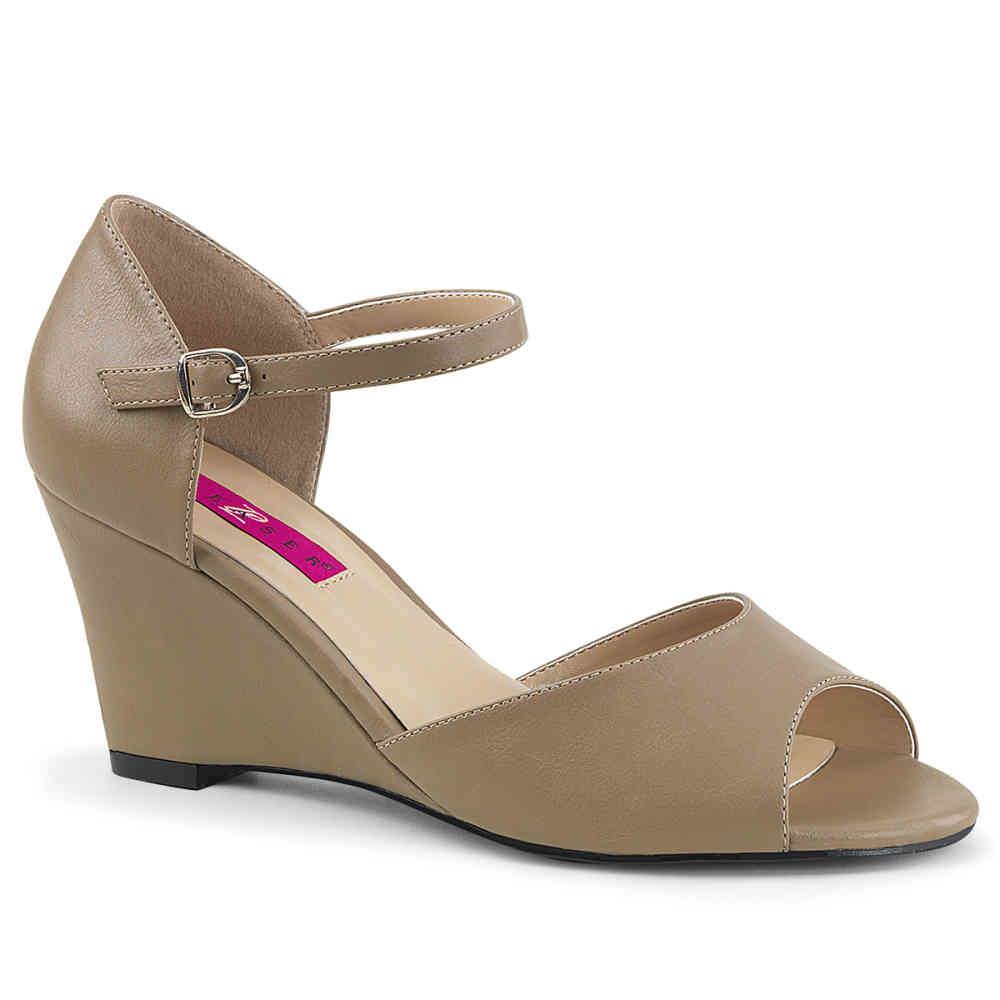 Pleaser Pink Label - KIMBERLY05 High heels - Beige/Cream Product image